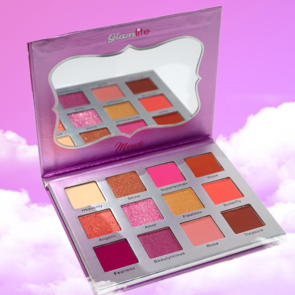 Glamlite MIRACLE 12 shades palette